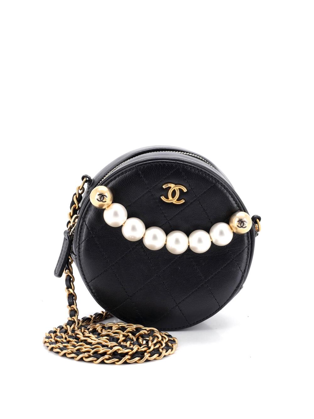 Chanel Chic Pearls Round Clutch With #343052C28B